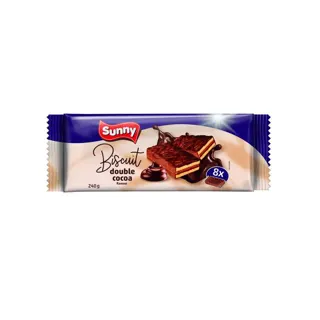 BISKVIT KAKAO PUNJENJE 240G SUNNY