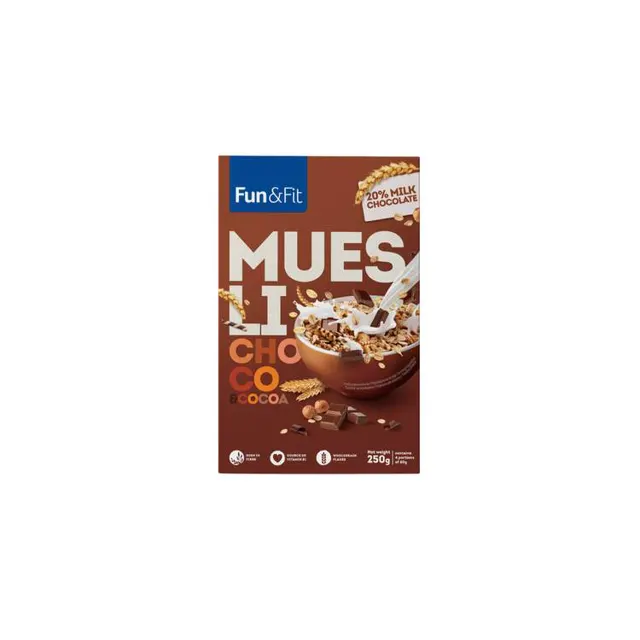 Musli Coko&cacao Fun&Fit 250g Fun&Fit