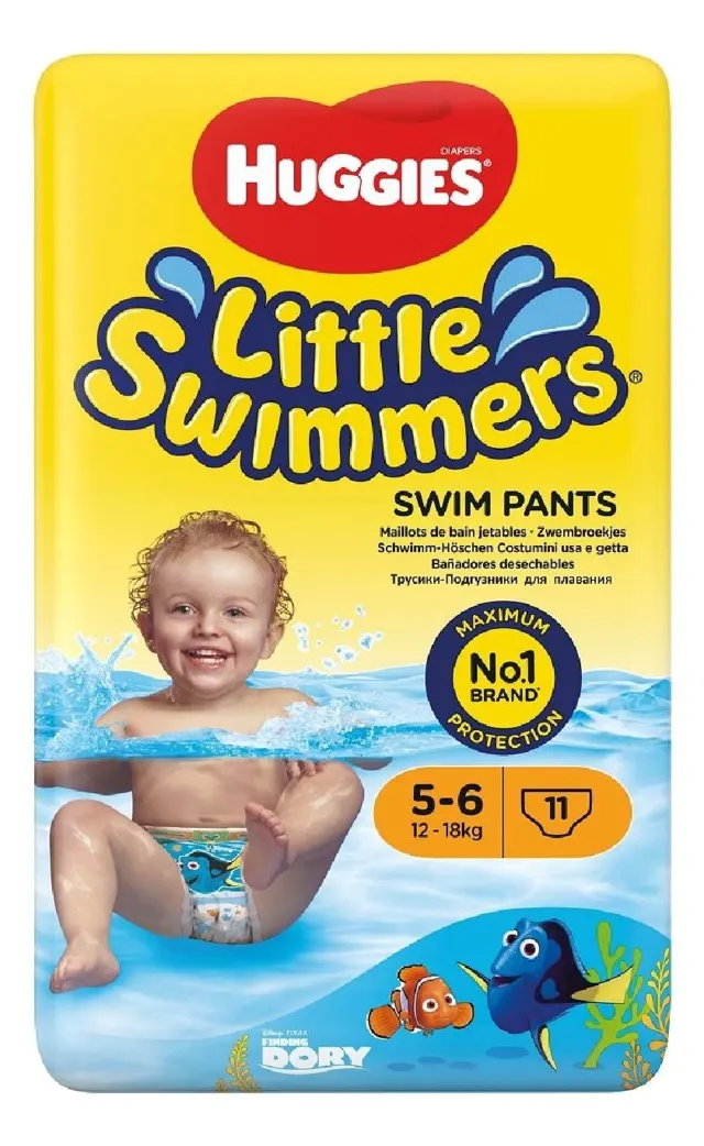 PELENE HUGGIES ZA KUPANJE 11 KOM 12-18KG HUGGIES
