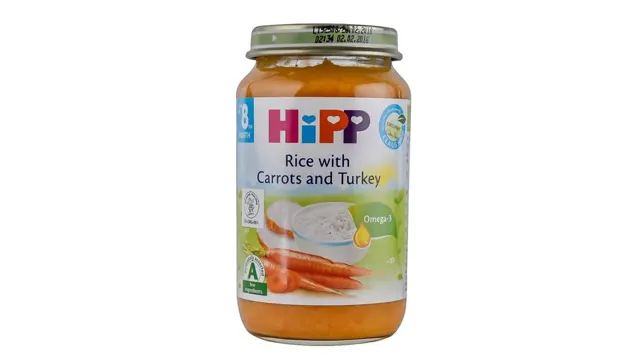 Kasica pirinac sa sarg.curet. Hipp 220g Hipp