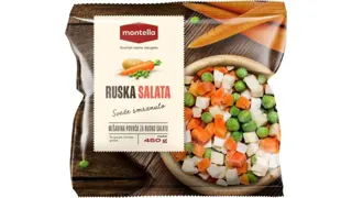 SMRZNUTA MESAVINA ZA RUSK U SALATU MONTELLA 450G