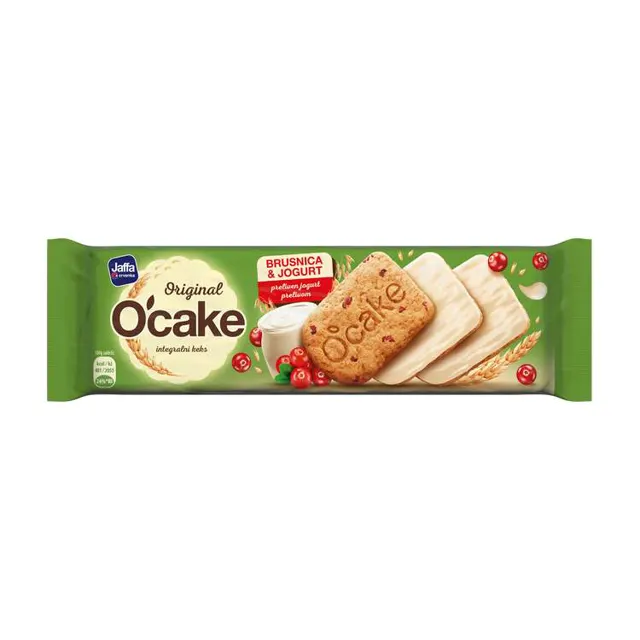 Integralni O`Cake jogurt i brusnica 152g O`Cake