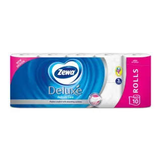 Toal.papir deluxe pure white 3sl Zewa8+2