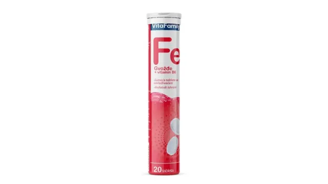 SUMECE TABLETE VITAFAMILY GVOZDJE + B6 20/1 100G PL