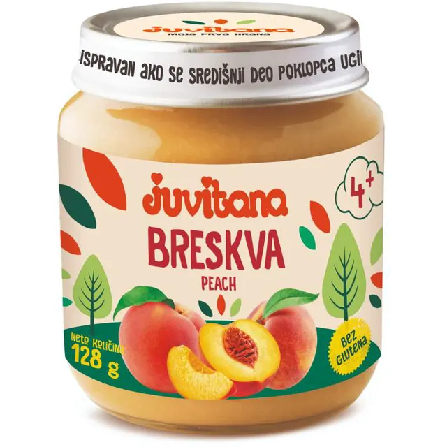 Kasica Juvitana breskva 128g Juvitana