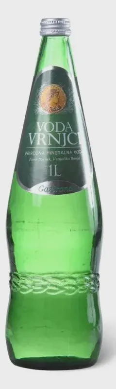 VODA VRNJCI GAZIRANA 1L STAKLO VRNJCI