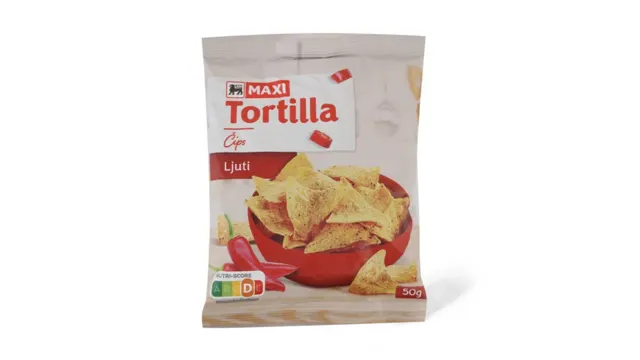 Tortilja chips ljuti Maxi 50g Maxi