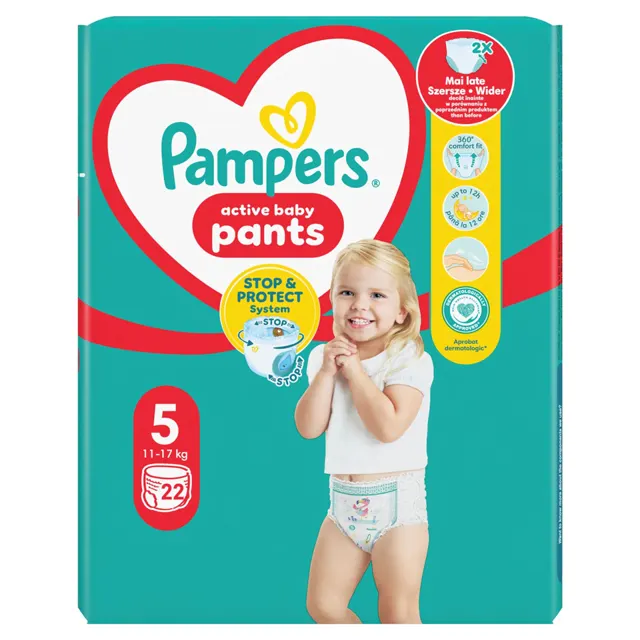 Pelene gacice Pampers 5 22/1 Pampers