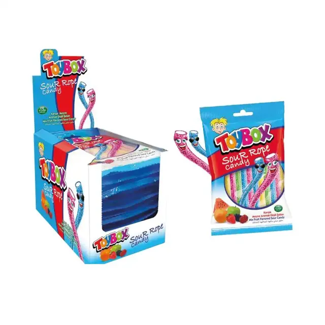 BOMBONE TOY BOX SOUR ROPE 80gr LABUDOVIC