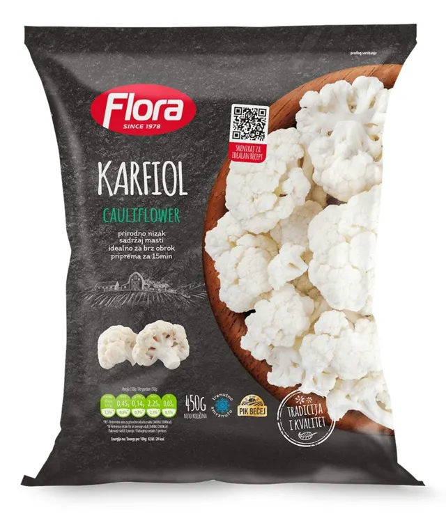 POV KARFIOL 450G FLORA FLORA