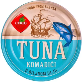CERIO TUNA KOMADICI U BILJNOM ULJU 150GR