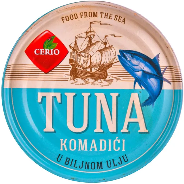 CERIO TUNA KOMADICI U BILJNOM ULJU 150GR BENLIAN FOOD