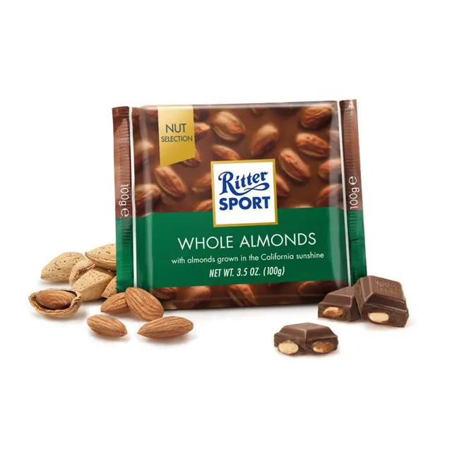 Cokolada sa bademom Ritter Sport 100g Ritter Sport