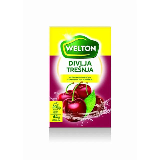 Divlja tresnja arom.vocni caj Welton 44g Welton