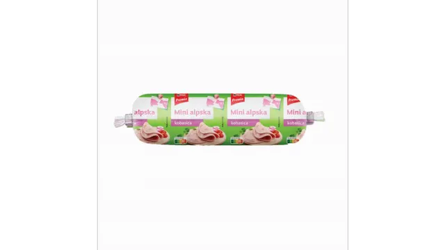 Mini alpska kobasica Premia 350g Maxi