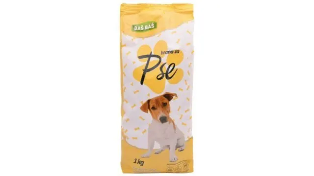 HRANA ZA PSE GRANULE BAŠ BAŠ 1KG BAS BAS