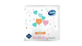 Salveta prem.Happy birthday Fresh 25/1