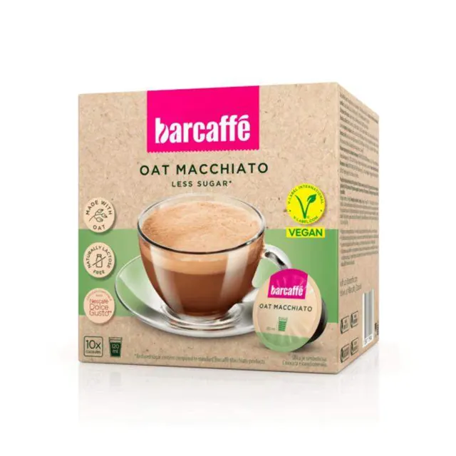 Kapsule Macchiato Oat Barcaffe 110g BARCAFFE