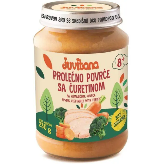 juvitana POVRĆE SA ĆURETINOM 8m+ 230g juvitana