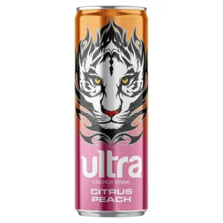 ULTRA ENERGY DRINK CITRUS PEACH 0.5l