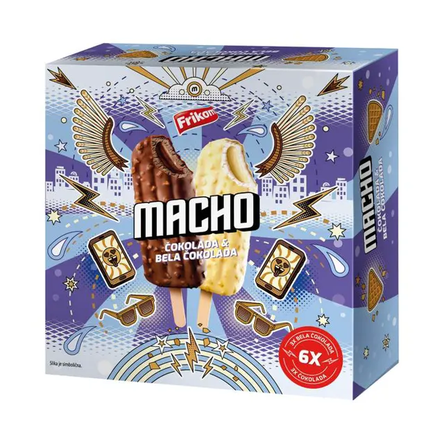 Slad.Macho mixbox 450ml/378,6g Frikom
