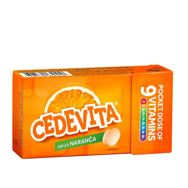 Bombone pomorandza Cedevita 18g Cedevita