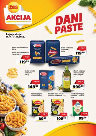 DIS katalog 21.10.–31.10., naslovna strana