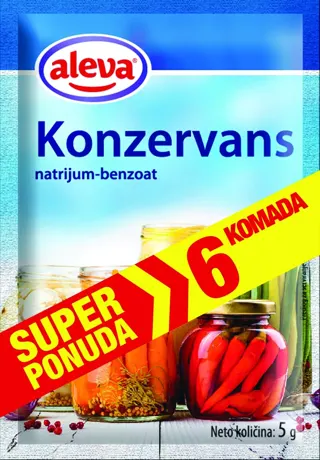 KONZERVANS ALEVA SUPER PONUDA 6 KOMADA