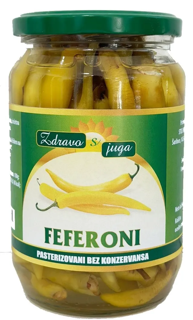 FEFERONI DOMACI LJUTI 610gr GARIC PROMET GARIC PROMET