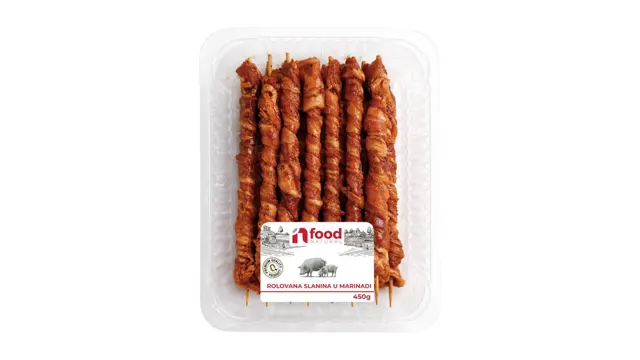 ROLOVANA SLANINA U MARINADI 450G NEDELJKOVIC