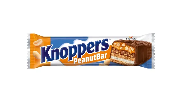 Mini bar knoppers kikiriki 40g ORBICO