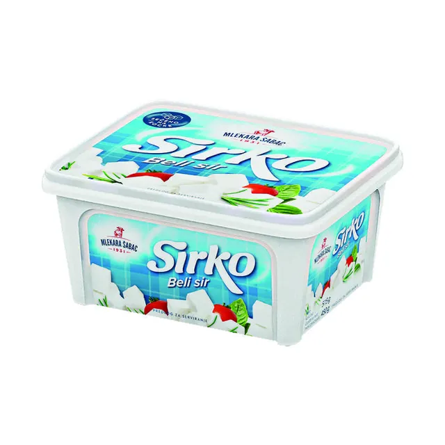 Beli polumasni meki sir 35% Sirko 450g Mlekara Sabac