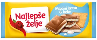 COK NAJLEPSE ZELJE MLECNI KREM 250G