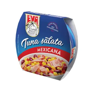 EVA TUNA SALATA MEXICANA 160gr PODRAVKA