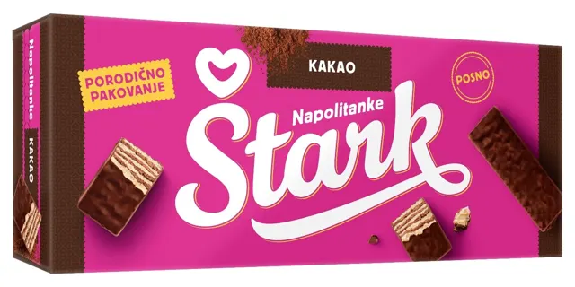KEKS NAPOLITANKA ŠTARK PRELIVENA 360G ŠTARK