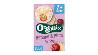 Organix kaša banana/šljiva 7m+ 200g