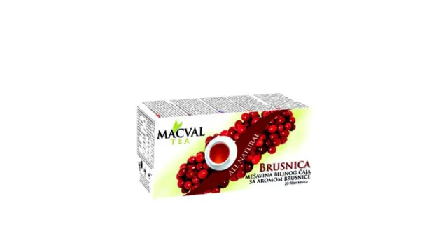 ALL NATURAL BRUSNICA CAJ 30g MACVAL
