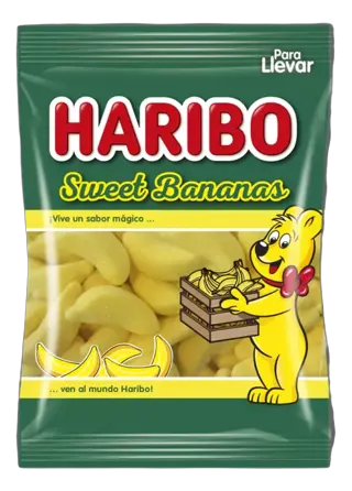 GUMENE BOMBONE HARIBO SWEET BANANAS 90G