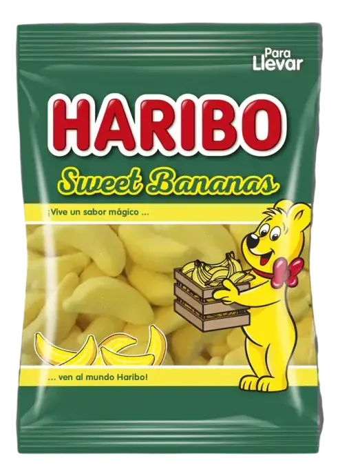 GUMENE BOMBONE HARIBO SWEET BANANAS 90G UVOZ RAZNO
