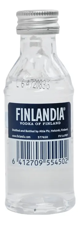 VODKA FINLADIA PET MINIATURE 0.05L FINLANDI