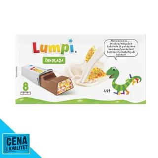 ČOKOLADA ML PUCKET BOM 96G LUMPI