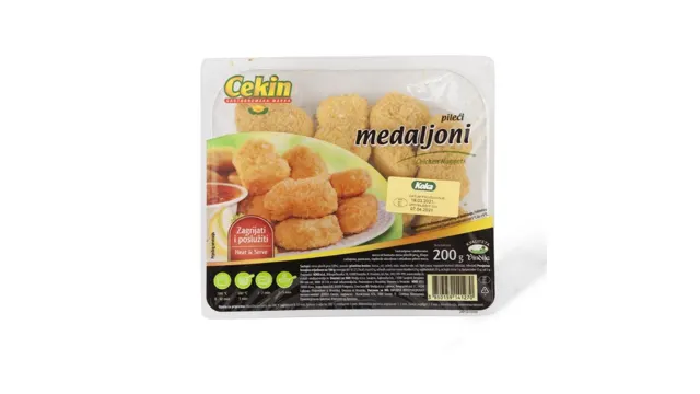 Panirani pileci medaljoni 200 g Vindija