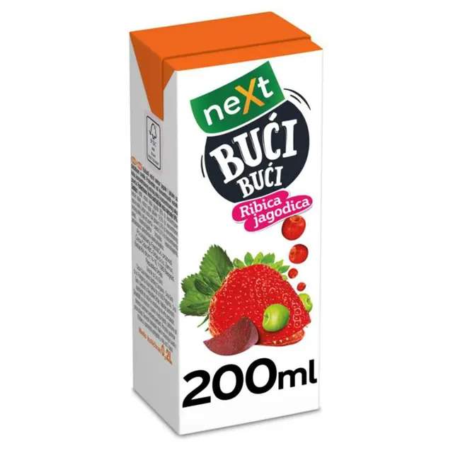 Nektar Next Buci Buci Jagoda 0,2l TP Next