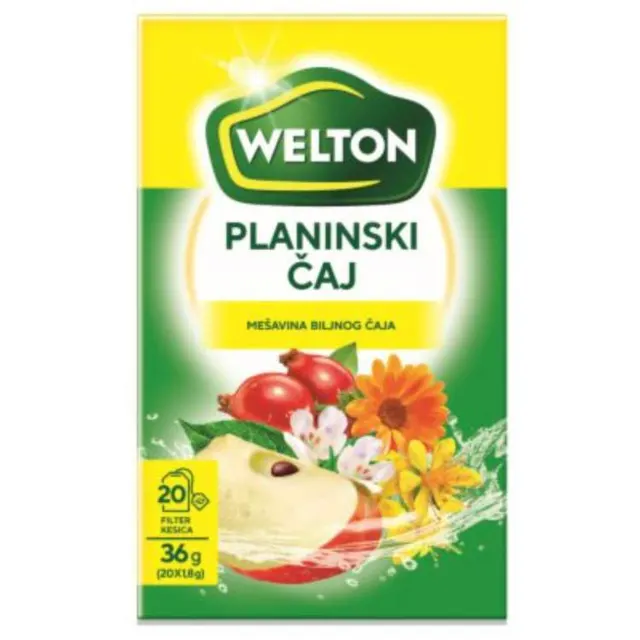 ČAJ PLANINSKI 36G WELTON WELTON