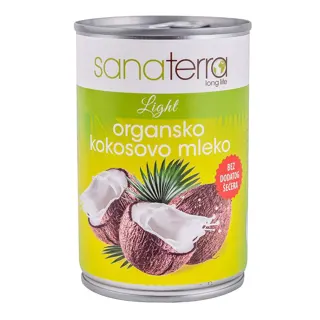 sanaterra org.kokosovo mleko 400ml