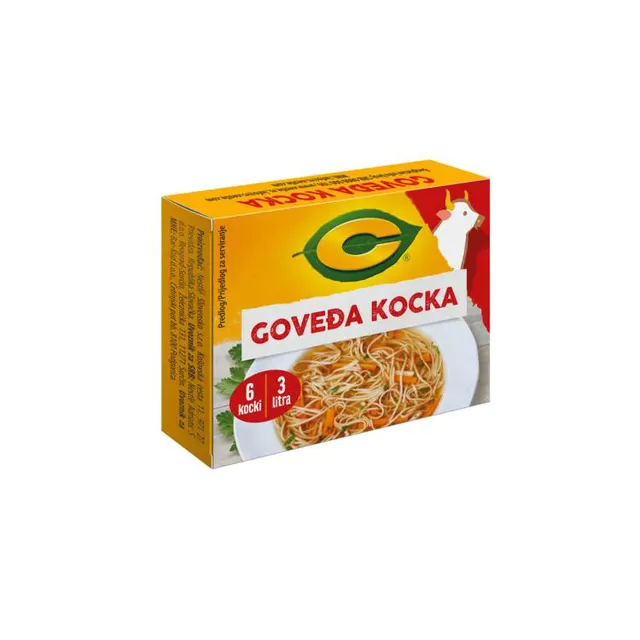 C goveđe kocke za supu MK20 60g Brend
