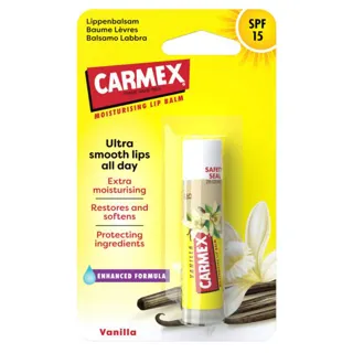 CARMEX vanilla balm.usne stikSPF15 4,25g