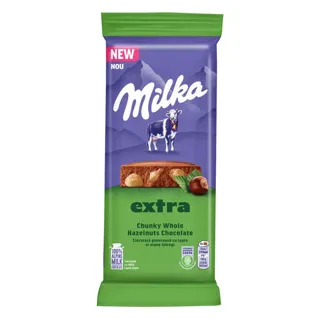 COKOLADA MILKA WHOLENUTS 190gr