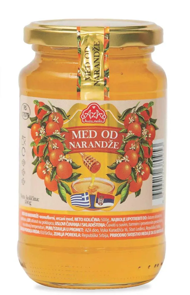 MED OD NARANDŽE 500G AZA AZA