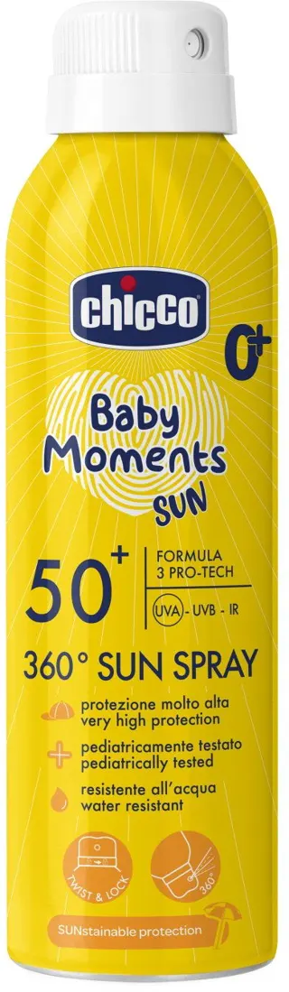 chicco 360 sprej za sunčanje ZF50 150ml